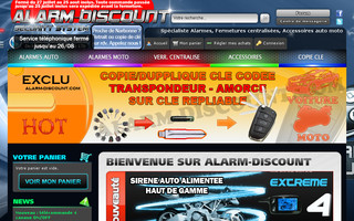 alarm-discount.com website preview