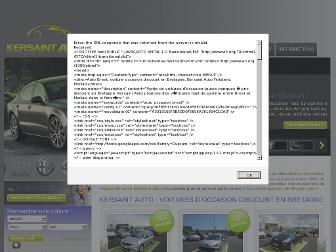 kersaintauto.fr website preview