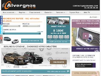 alvergnasauto.fr website preview