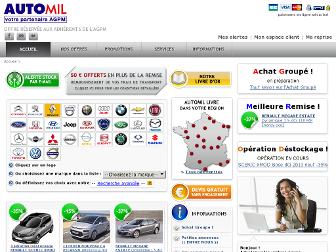 automil.com website preview