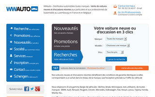 wwauto.lu website preview