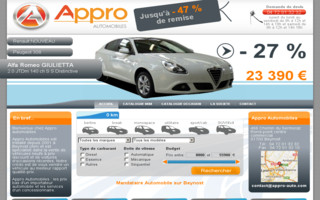 appro.autodepot.fr website preview