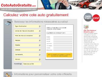 coteautogratuite.com website preview