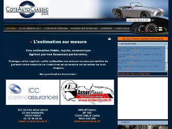 coteautoclassic.com website preview