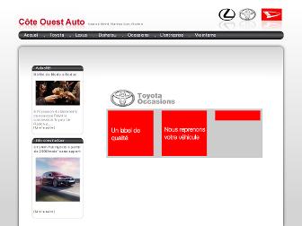 coteouestauto.fr website preview
