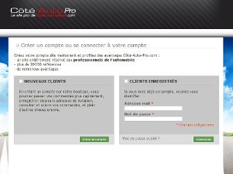cote-auto-pro.com website preview