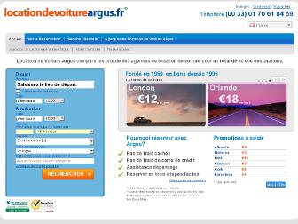 locationdevoitureargus.fr website preview