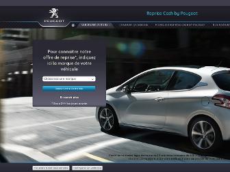 reprise-cash-bypeugeot.fr website preview
