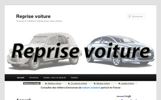 reprisevoiture.net website preview