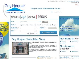 guyhoquet-immobilier-tours.com website preview