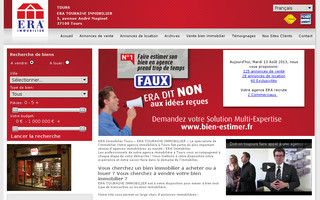 era-immobilier-tours-saint-cyr.fr website preview