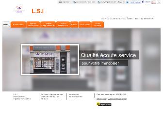 lsi-immobilier.fr website preview