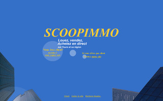 scoopimmo.com website preview