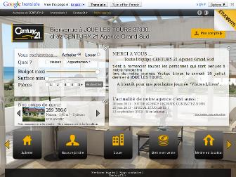 century21agencegrandsud.com website preview