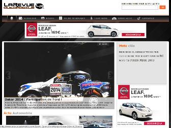 larevueautomobile.com website preview