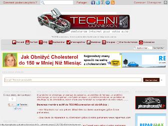 techniconnexion.com website preview