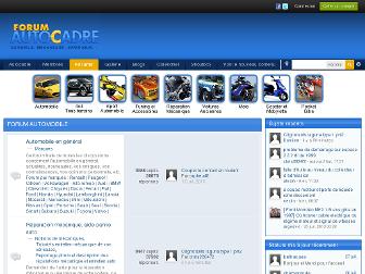 forum.autocadre.com website preview