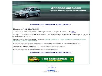 annonce-auto.com website preview