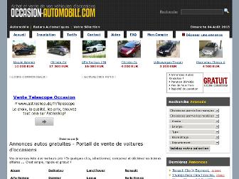 occasion-automobile.com website preview