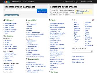 adoos.fr website preview