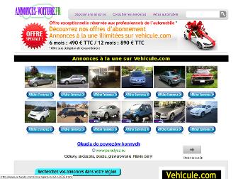 annonces-voiture.fr website preview