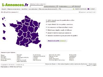 1-annonces.fr website preview