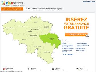 vivastreet.be website preview