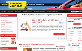 infos-automobile.fr website preview