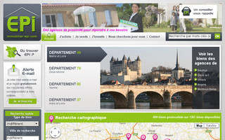 immobilier-epi.com website preview