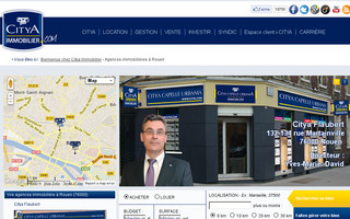 rouen.citya.com website preview