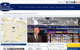 cholet.citya.com website preview