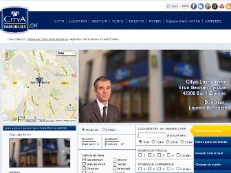 saint-etienne.citya.com website preview