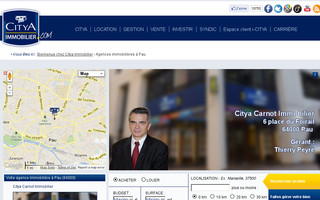 pau.citya.com website preview