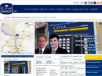 neuville-sur-saone.citya.com website preview