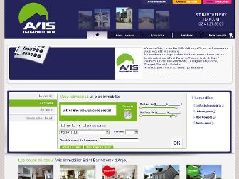 avis-immobilier-stbarthelemy-anjou.com website preview
