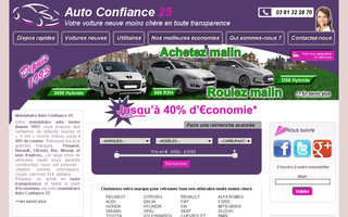 autoconfiance.com website preview