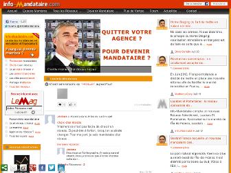 info-mandataire.com website preview
