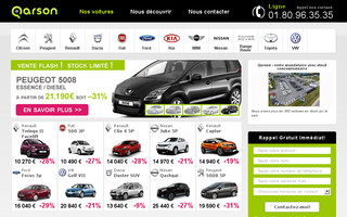 qarson.fr website preview