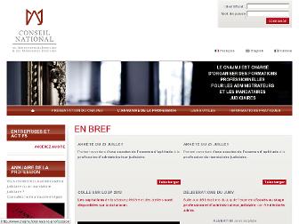 cnajmj.fr website preview