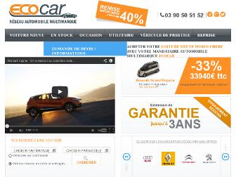 ecocar.fr website preview