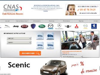 clubauto-cnas.com website preview