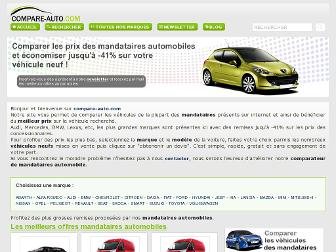 compare-auto.com website preview