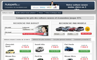 autoperfs.com website preview