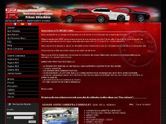 gtr-import.com website preview