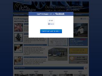 carprivileges.fr website preview