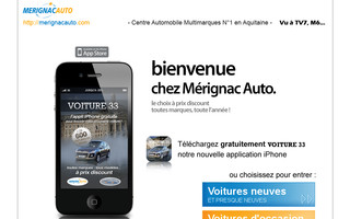 merignacauto.com website preview