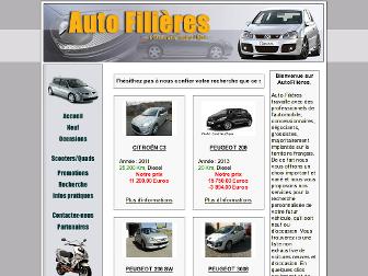 autofilieres.fr website preview
