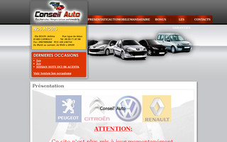 conseil-auto-recherche.com website preview