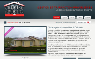 cremieu-immobilier.fr website preview