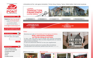 venteimmobilierisere.fr website preview
